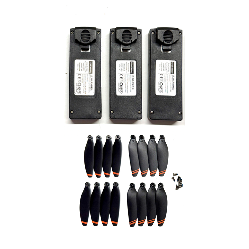 Lyzrc Drone - 3PCS L106-1 배터리 3.7V 2000mAh(16PCS 프로펠러