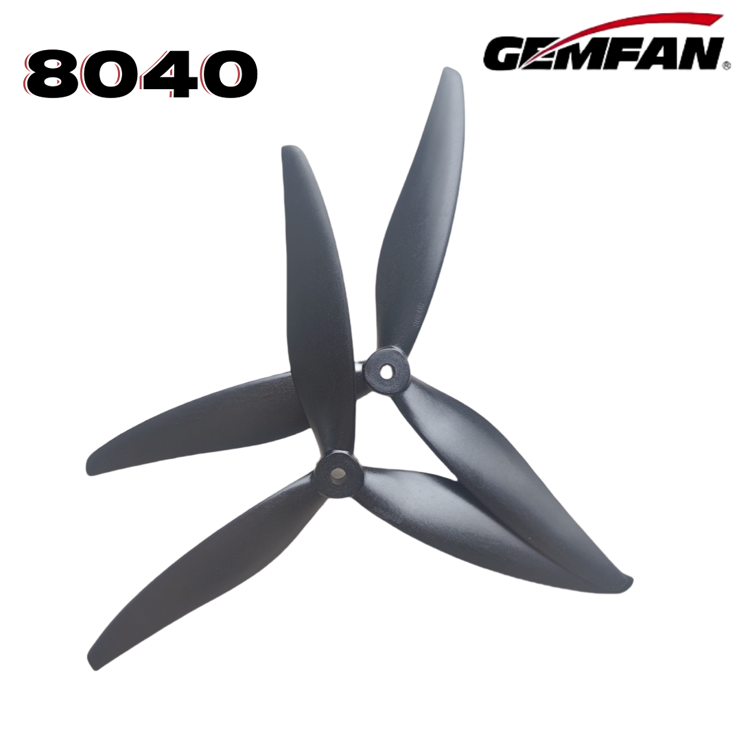 Drone Rc Parts - Gemfan 8040 8X4X3 3날개 8인치 프로펠러
