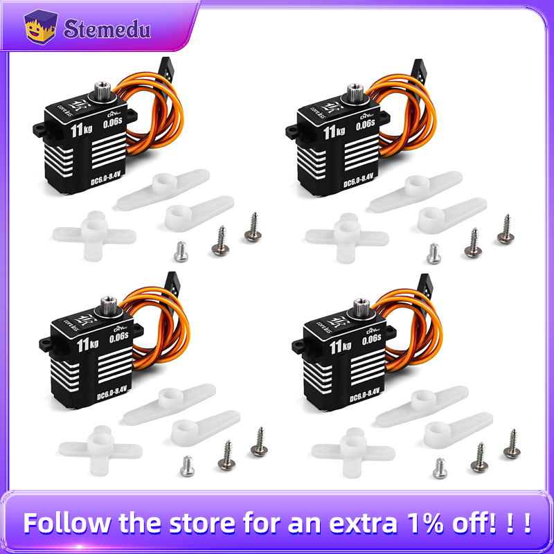 Rc Car Servo - 디지털 서보 모터, 마이크로 8.4V, 0.06S,