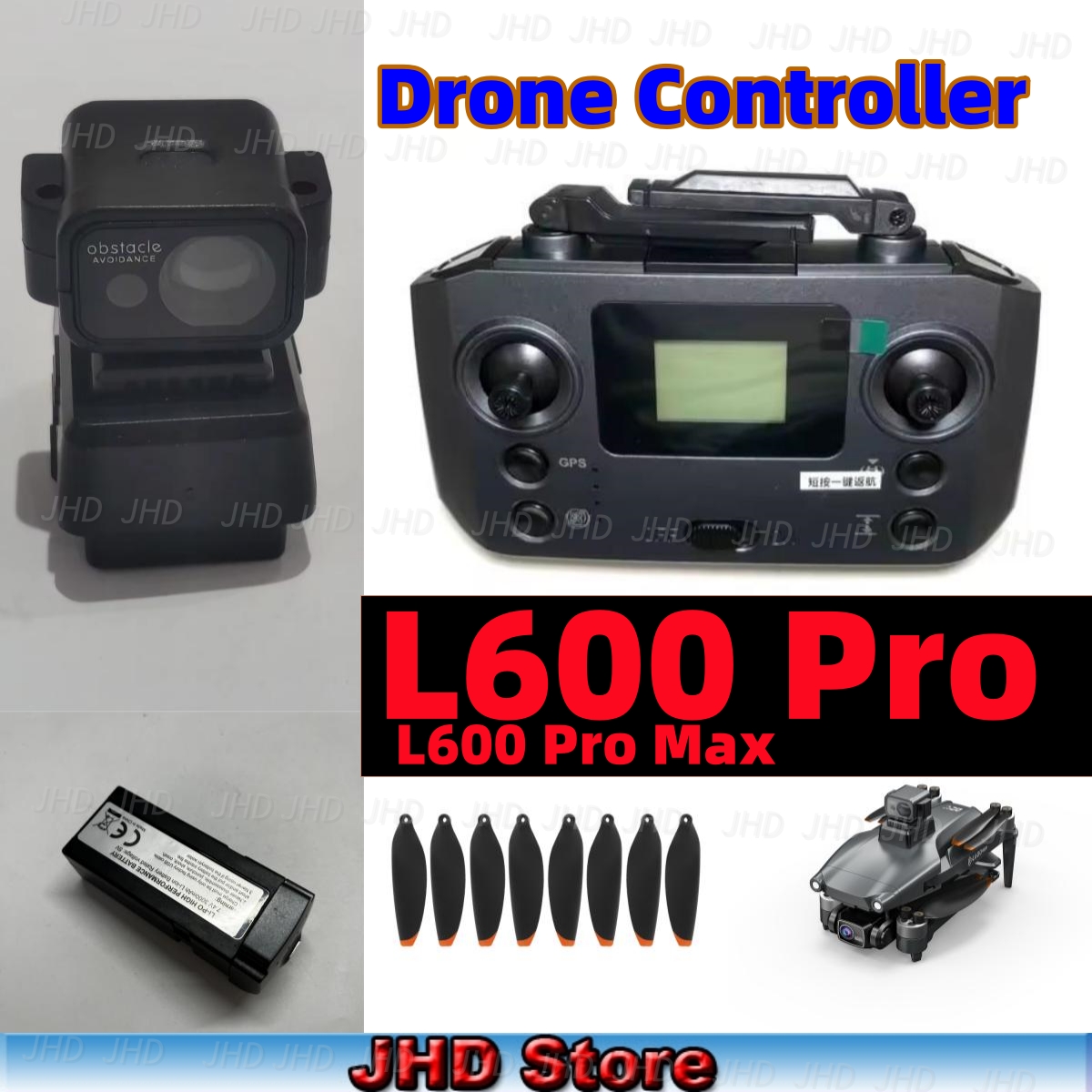 Lyzrc Drone - JHD L600 PRO 드론 RC 쿼드콥터