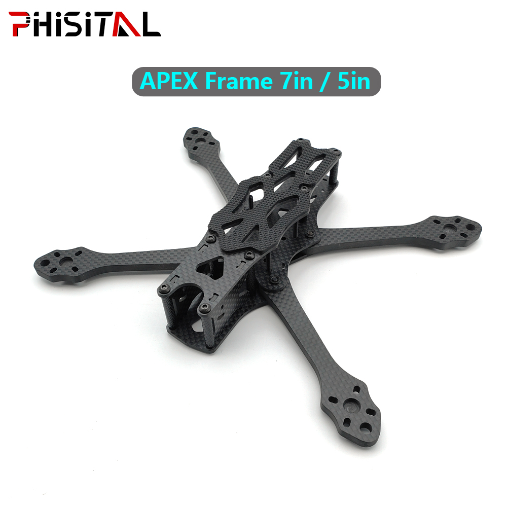 Drone Rc With Camera - APEX 프레임 7인치/6인치/5인치 카본 파이버 쿼드콥터