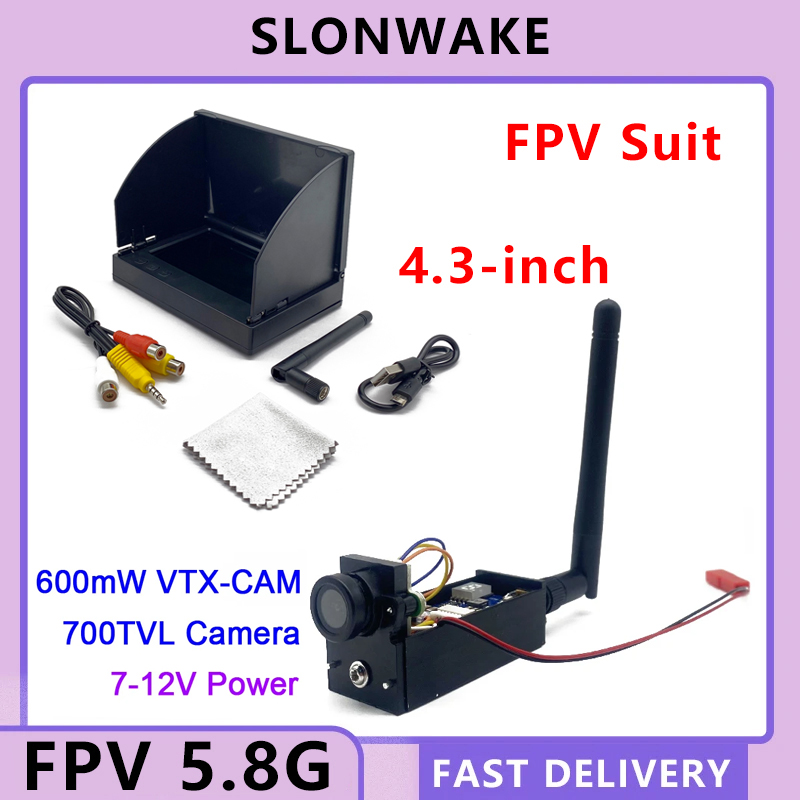 Drone Rc With Camera - SLONWAKE FPV 5.8G 600mW 조정 가능한
