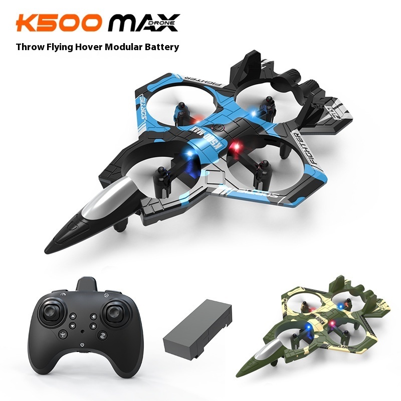 Drone Rc Fighter Jet - K500max 전투기 쿼드콥터 드론 롤링 스턴트
