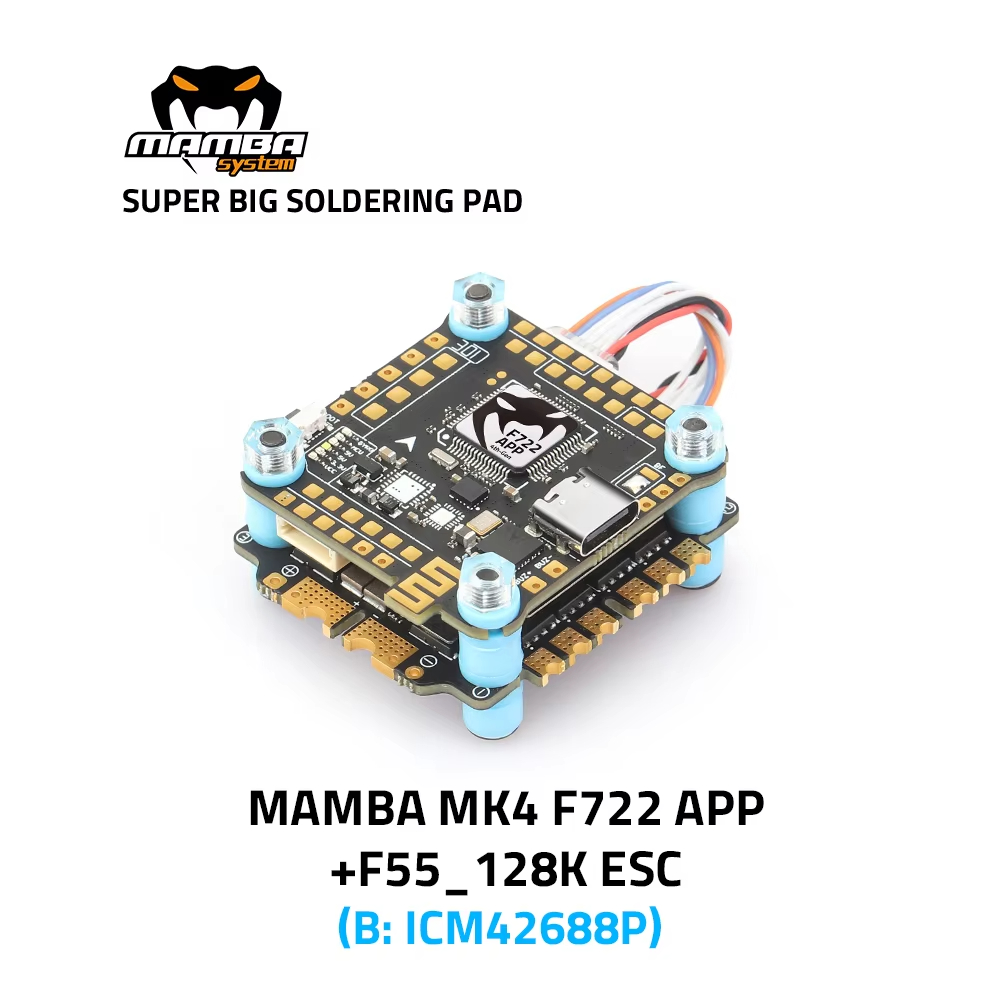 Betaflight Flight Controller - 디아톤 맘바 F722 APP MK4 WIFI/DJI