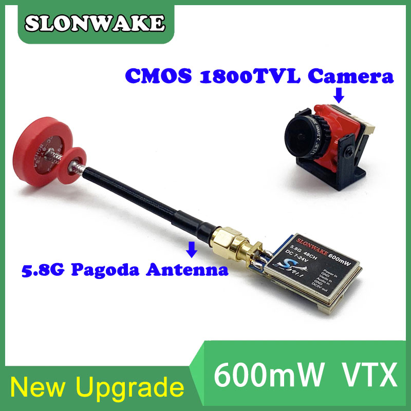 5.8G 48CH 600mW 조정 가능한 VTX-CAM - Drone Rc With Camera 리뷰 및 가격