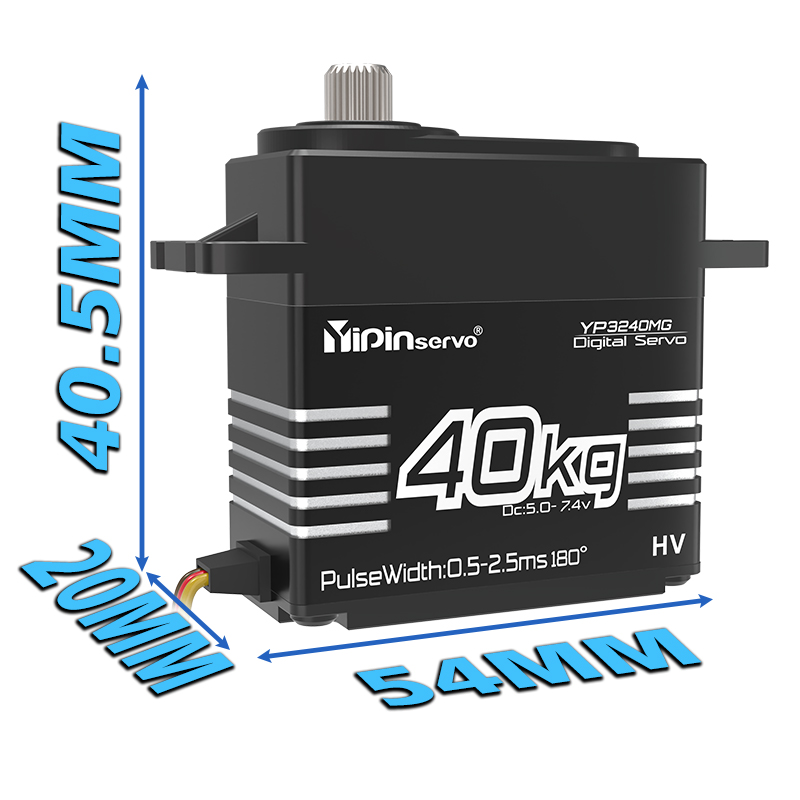 YP3240MG 40KG 디지털 서보 고 토크 5.0- - Rc Car Servo 리뷰 및 가격