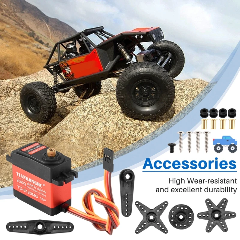 TD-8120MG 방수 금속 기어 디지털 서보, 20k - Rc Car Servo 리뷰 및 가격