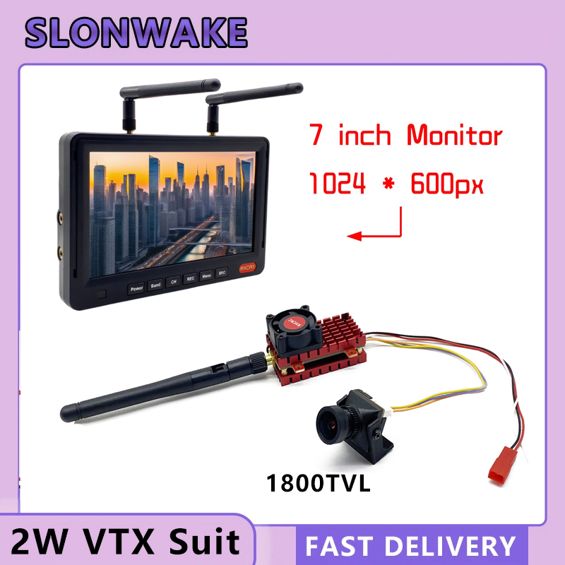 SLONWAKE 5.8G 2W VTX FPV 1800T - Drone Rc With Camera 리뷰 및 가격