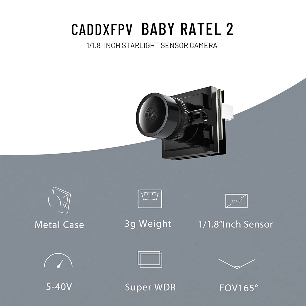 CADDX 마이크로 FPV 카메라 Ratel 2 4.5 - Drone Rc With Camera 리뷰 및 가격