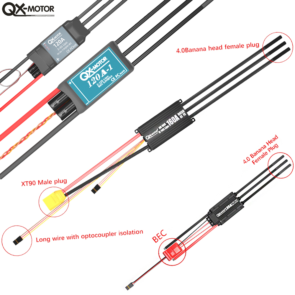 QX-MOTOR 브러시리스 ESC 시리즈 EDF, 스로 - Drone And Car 리뷰 및 가격