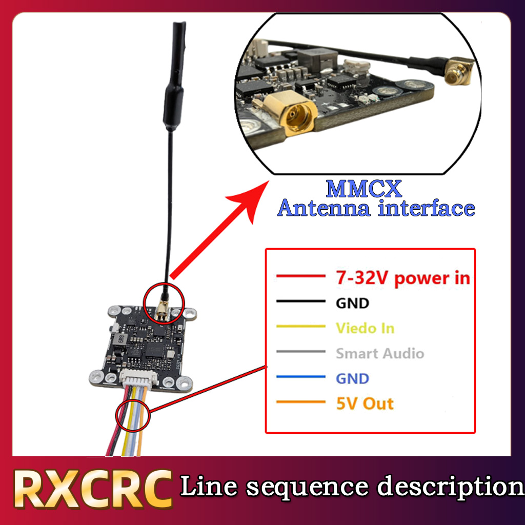 RXCRC 5.8G 모듈 48채널 1.6W VTX 더블 - Drone Rc With Camera 리뷰 및 가격