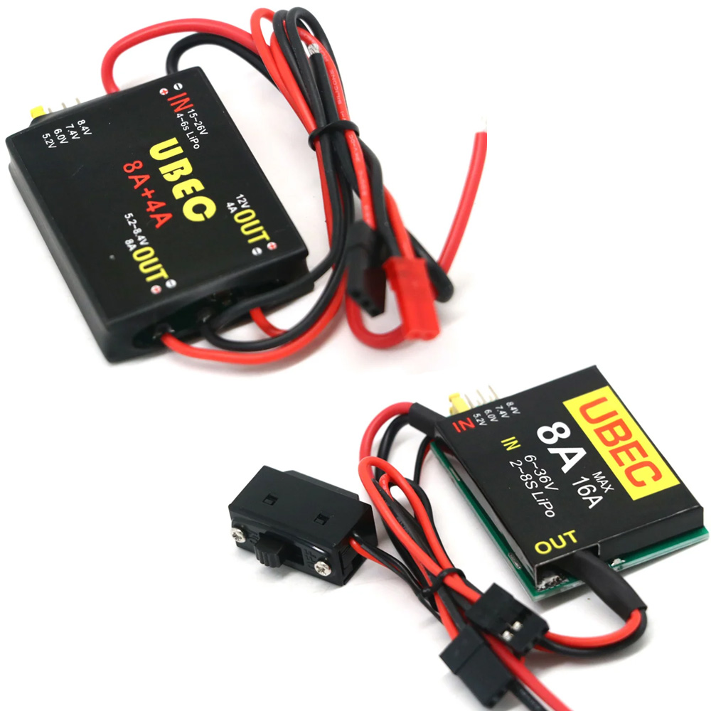 2S-6S 6-36V 듀얼 UBEC 8A & UBEC  - Rc Car Servo 리뷰 및 가격