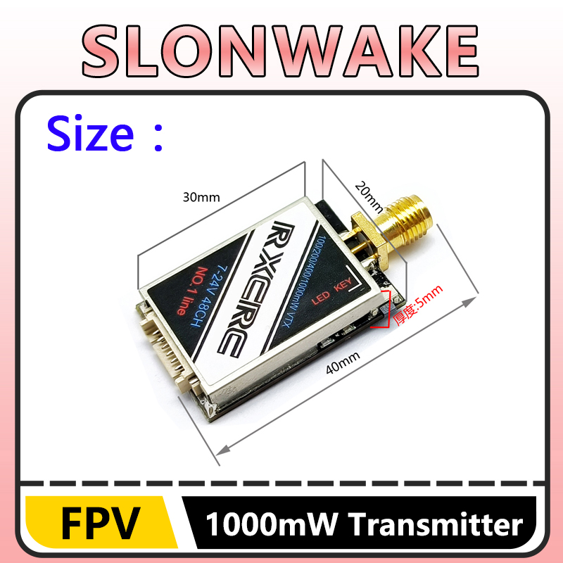 SLONWAKE 5.8G 48CH 1W VTX 100/ - Drone Rc With Camera 리뷰 및 가격