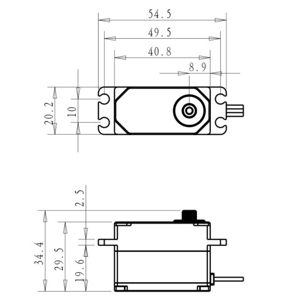 Dsservo BLS4355 55KG 로우 프로파일 올 - Rc Car Servo 리뷰 및 가격