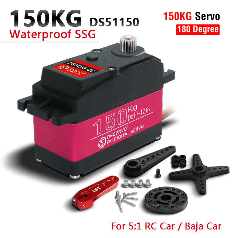 디지털 금속 기어 로봇 RC 1/5 서보 방수, 높은  - Rc Car Servo 리뷰 및 가격