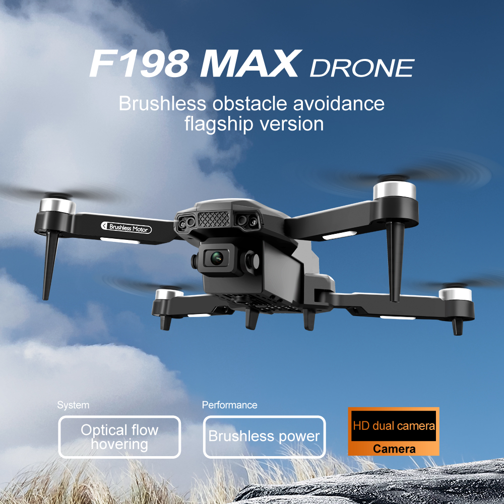 새로운 F198 드론 전문 듀얼 카메라 1080P WI - Lyzrc Drone 리뷰 및 가격