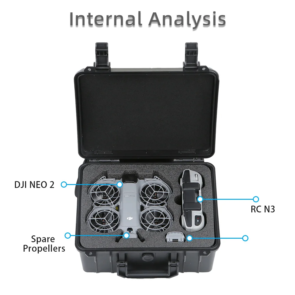 DJI NEO 2용 휴대용 안전 박스 보호 방폭 박스  - Drone Rc N3 리뷰 및 가격