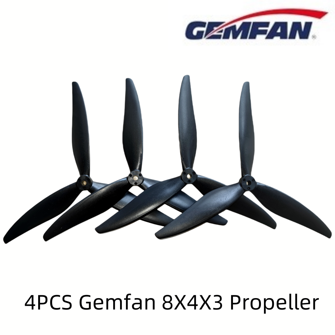 4PCS Gemfan 8040 8X4X3 3 블레이드  - Drone Rc Parts 리뷰 및 가격