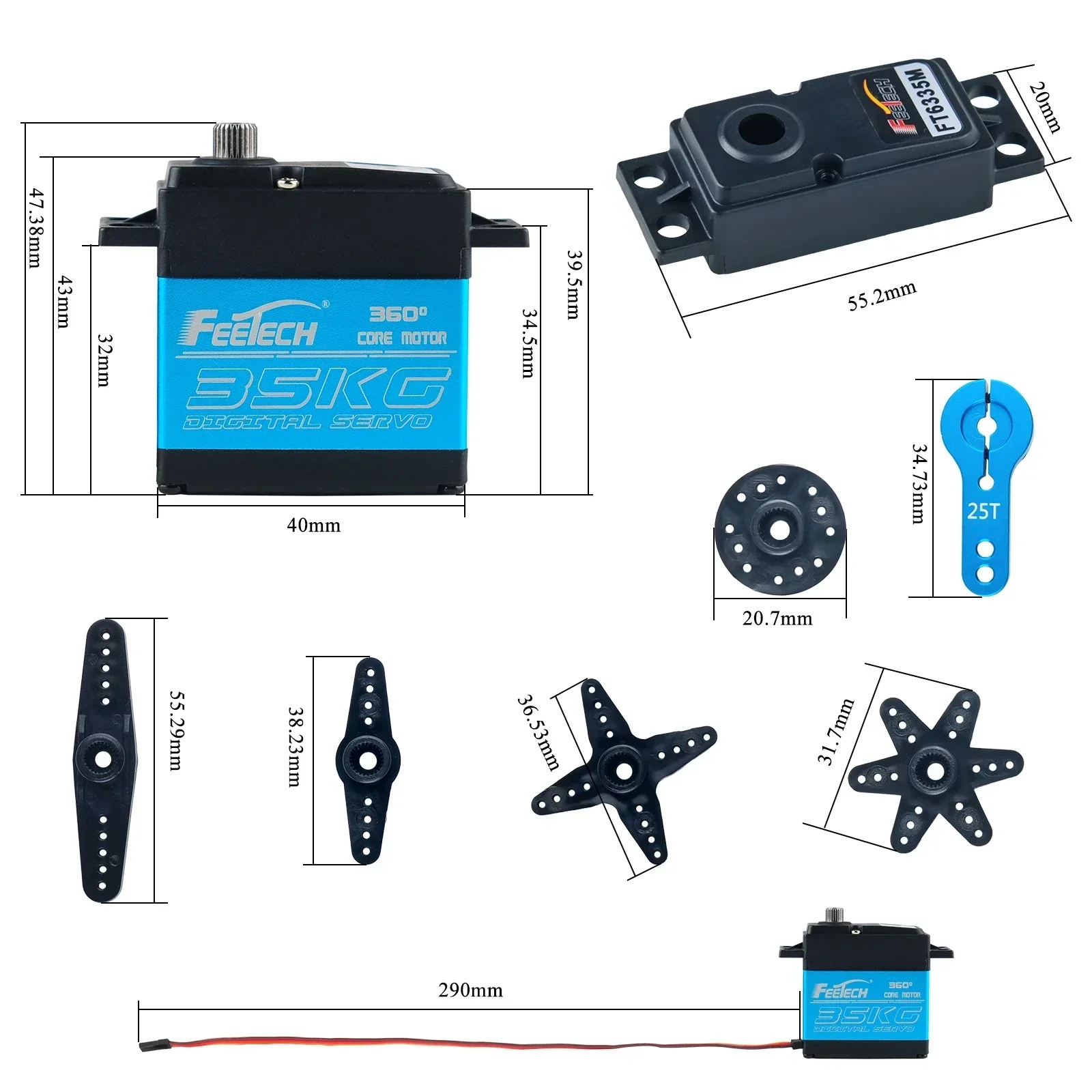 Feetech FT6335M 디지털 RC 서보 모터 7 - Rc Car Servo 리뷰 및 가격