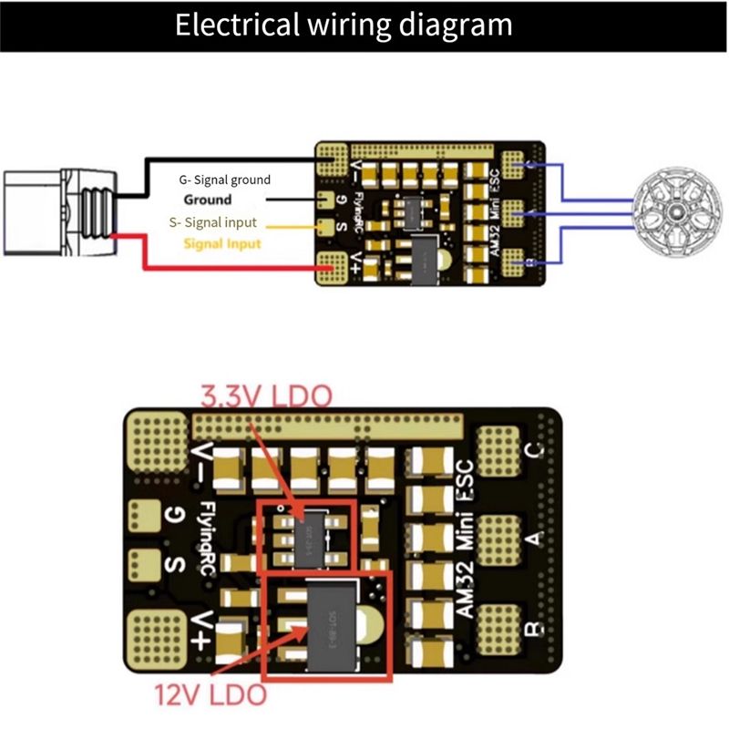 Best-AM32 ESC 40A 32비트 전자 속도 컨 - Drone And Car 리뷰 및 가격