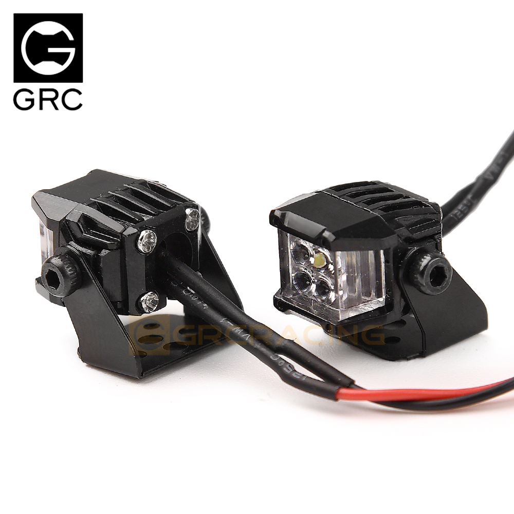 Grc 1:10 12mm 정사각형 스포트라이트 Led  - Drone Reaper Rc 리뷰 및 가격