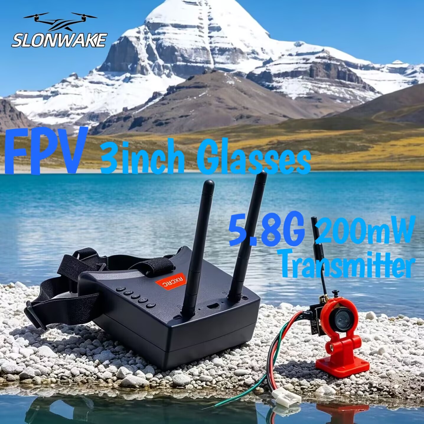 SLONWAKE 5.8G 아날로그 VTX 전송 카메라  - Drone Rc With Camera 리뷰 및 가격