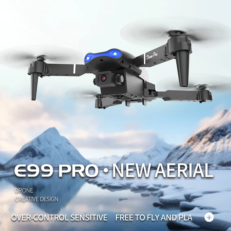 듀얼 HD 광각 카메라가 장착된 4K 5G WIFI F - Drone Rc E99 Pro 리뷰 및 가격